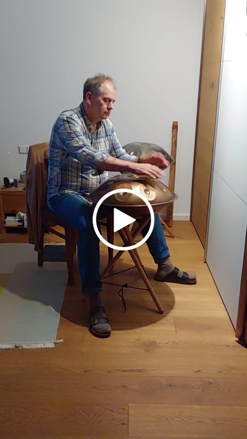 Customer video review of Spirit Soul Handpan D Sabye / Ashakiran aus Edelstahl