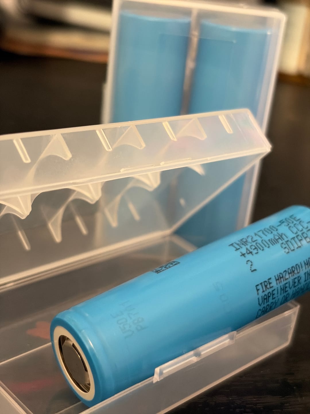 Customer photo review of Samsung 50E 21700 5000mAh 9.8A Battery