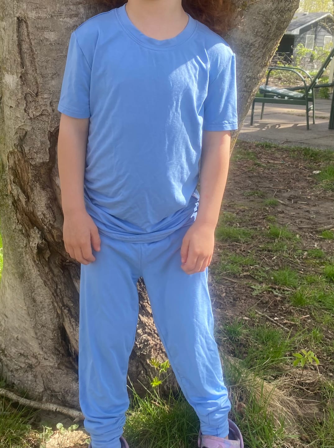 Customer photo review of Summer Blue Two-Piece