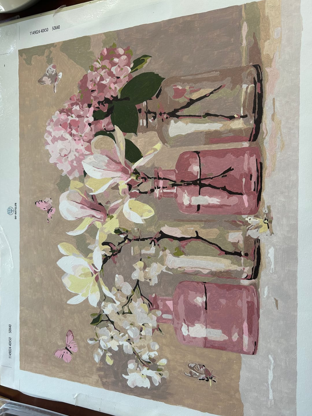 Customer photo review of Fragile | Paint by Number