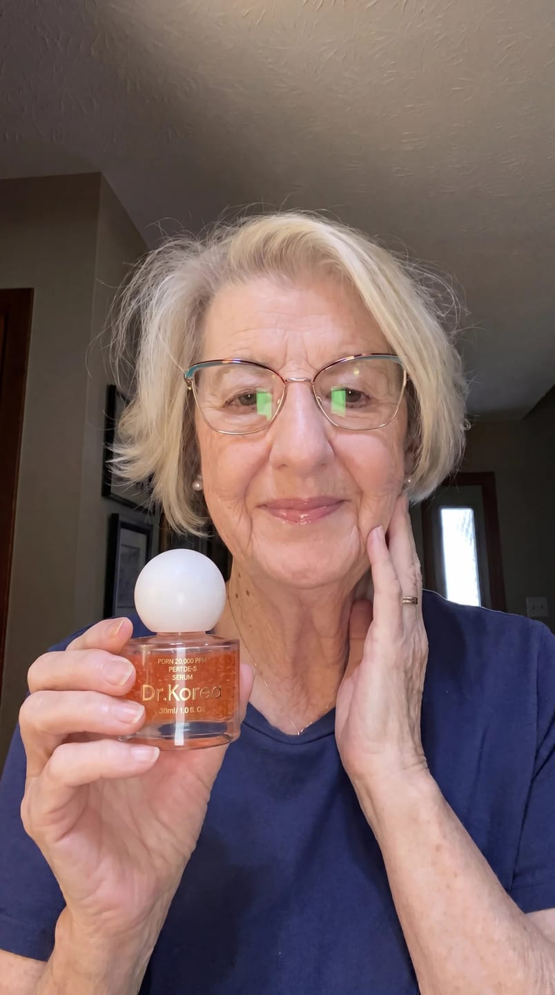 Customer photo review of PDRN & Peptide-8 Glass Skin Serum