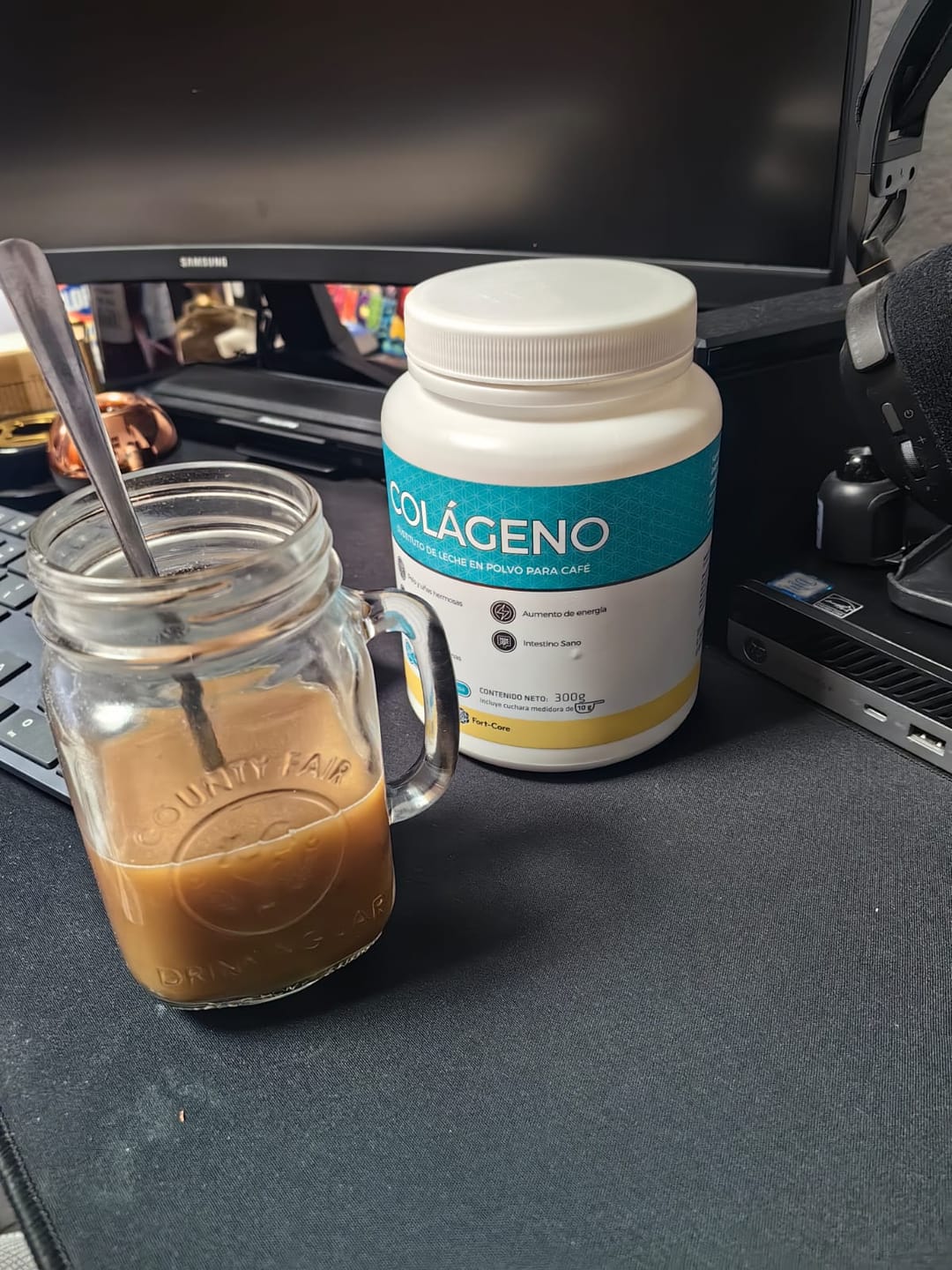 Customer photo review of Colágeno Fort Core