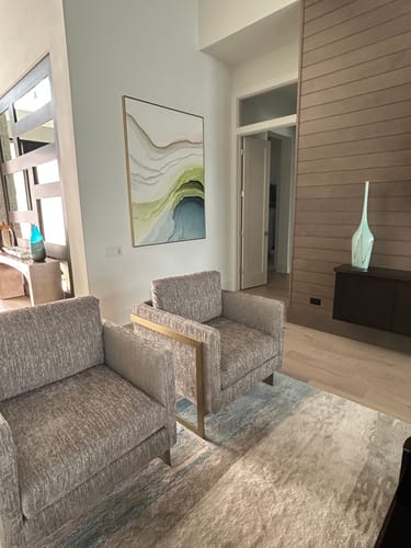 Customer review photo for Plaster Art Texture Painting #SG543