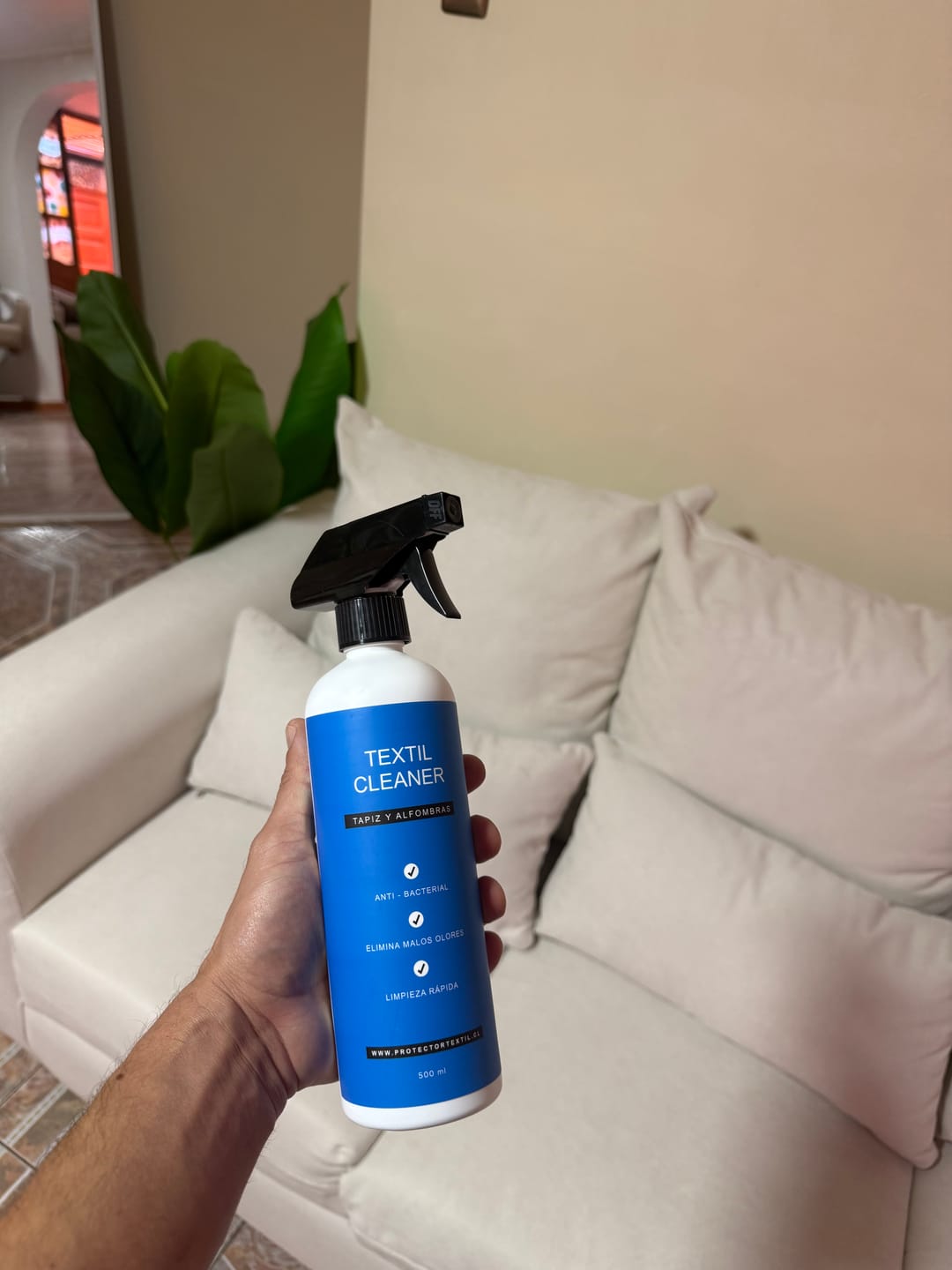 Customer photo review of Textil Cleaner 500 ml