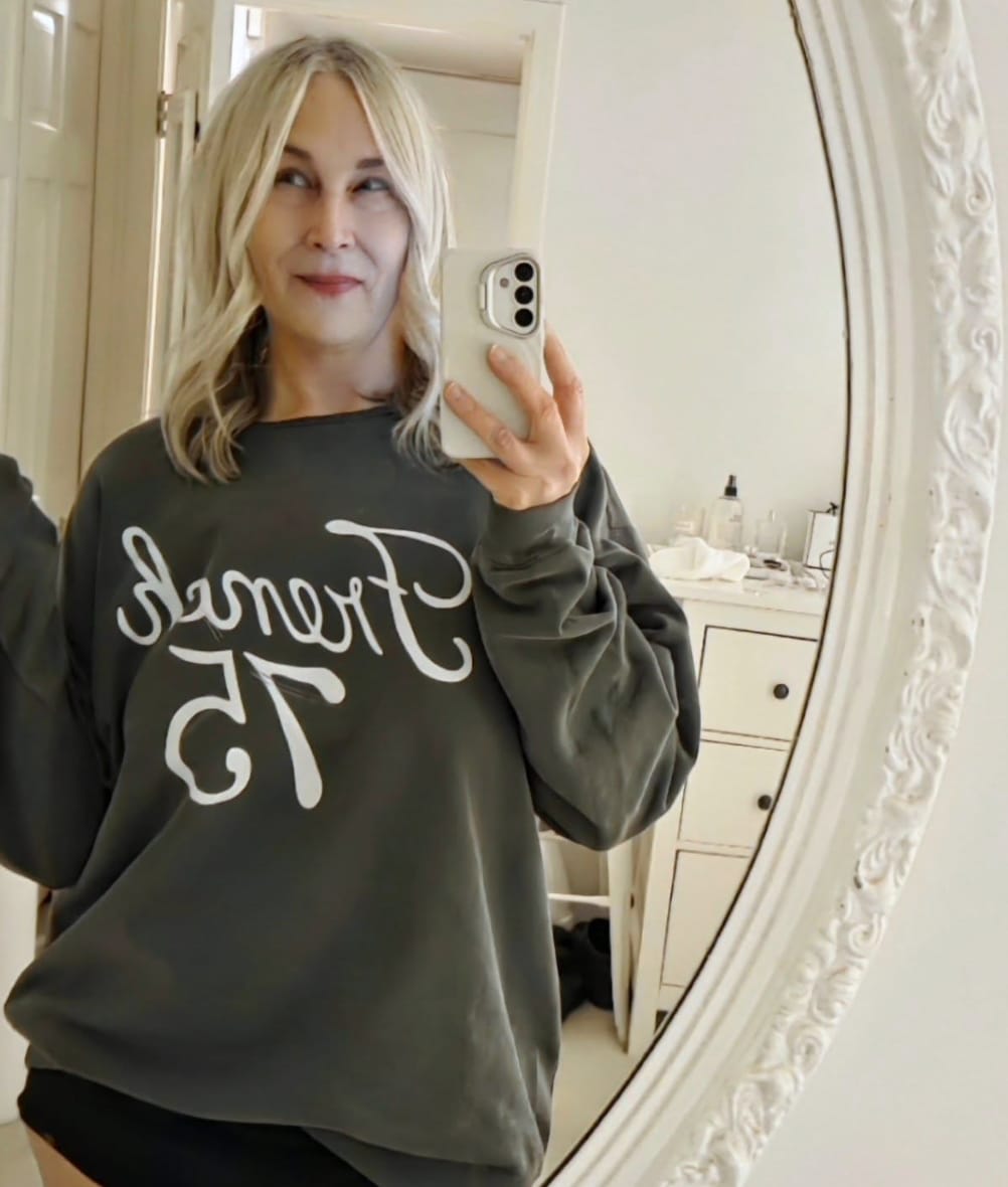 Customer photo review of French 75 Sweatshirt