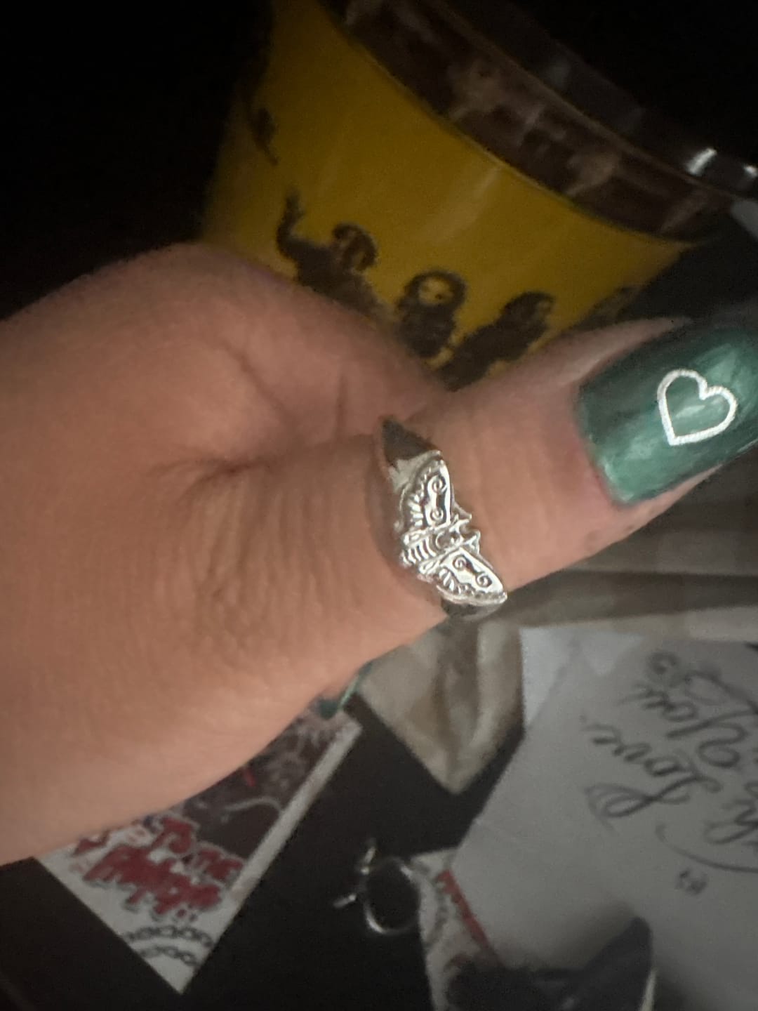 Customer photo review of MOTH RING