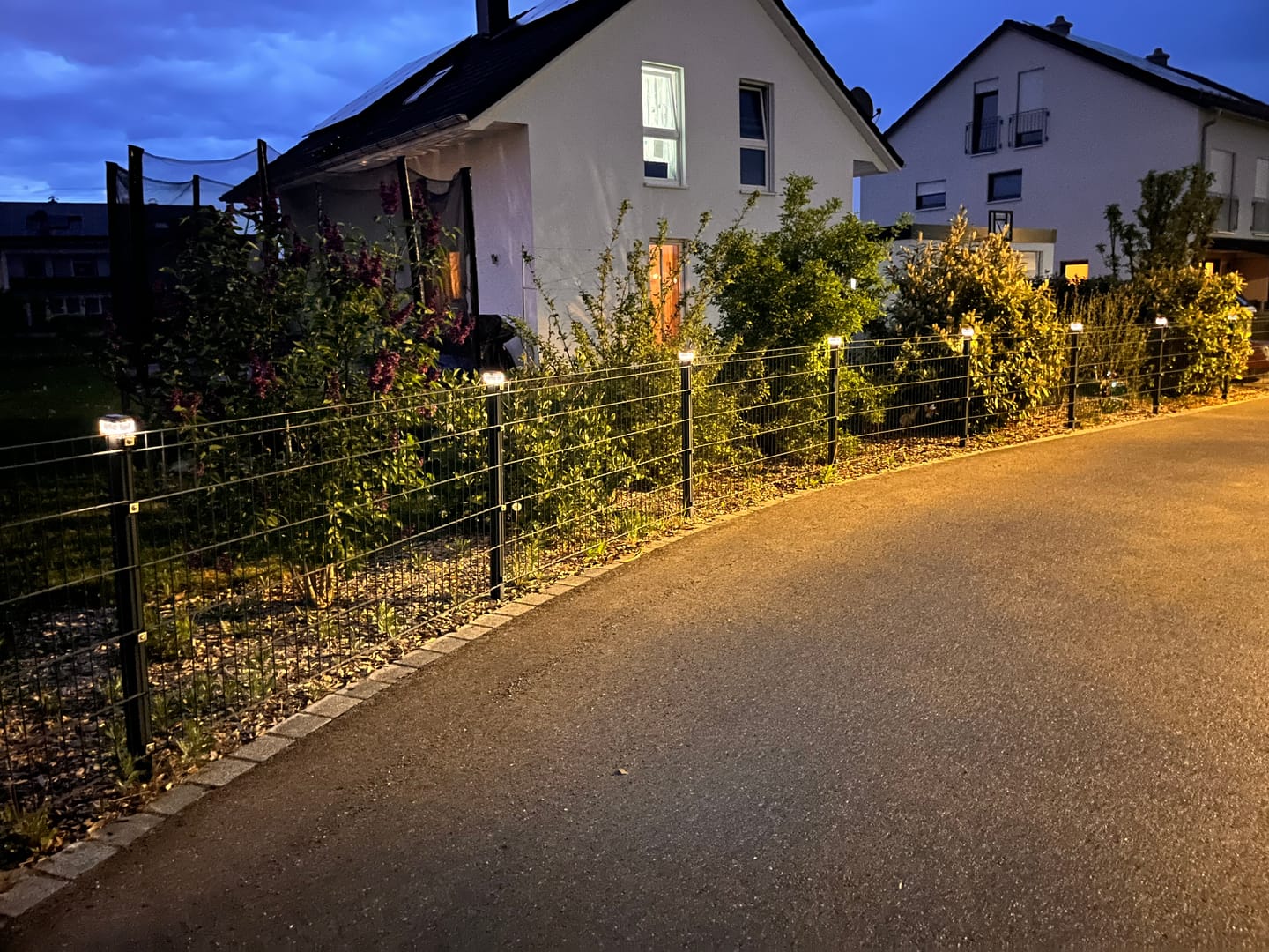 Customer photo review of 6040 Solar Zaunleuchte LED - 60X40mm