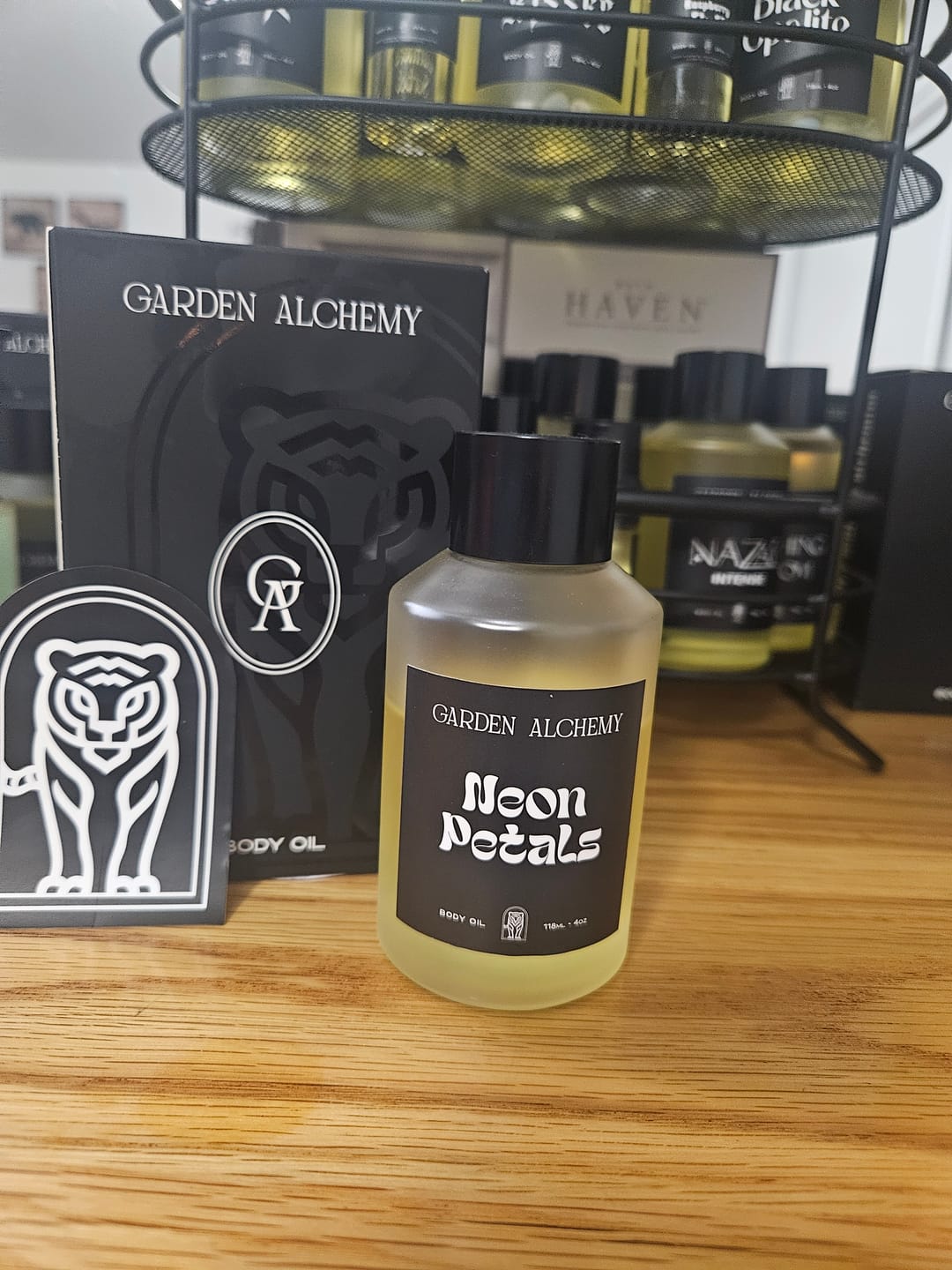 Customer photo review of NEON PETALS BODY OIL