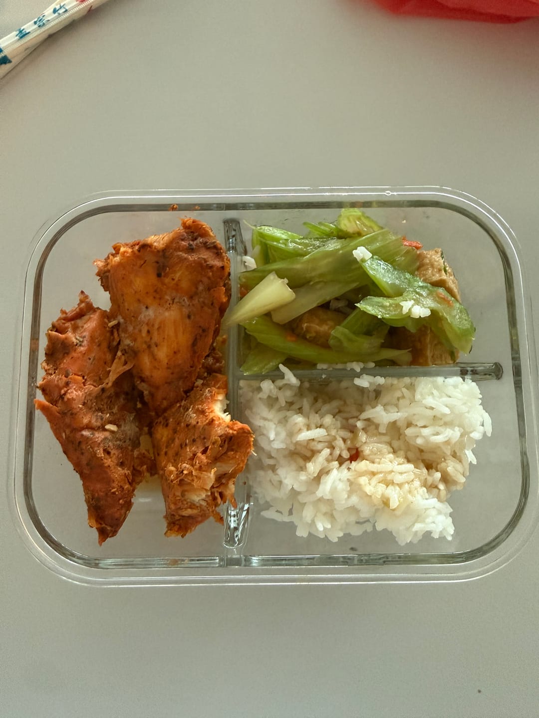 Customer photo review of 68° Chicken Singapore Delights - Hickory BBQ