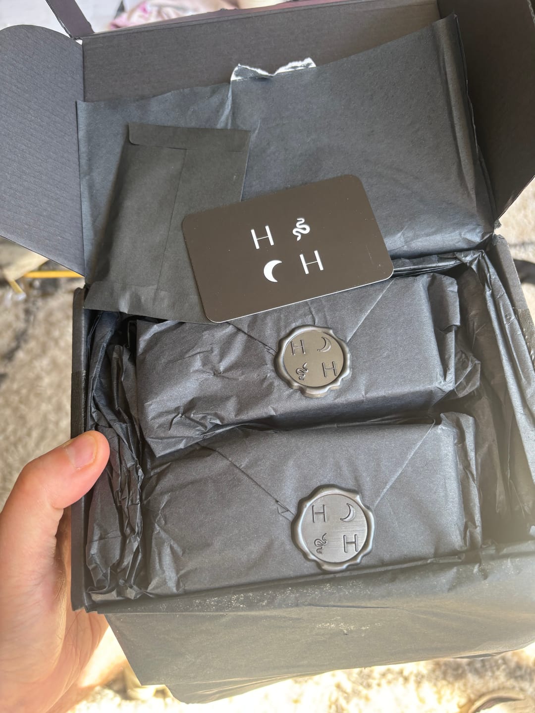 Customer photo review of Owl Moon Eau de Parfum