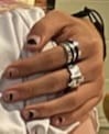Customer photo review of MINI CUBAN RING