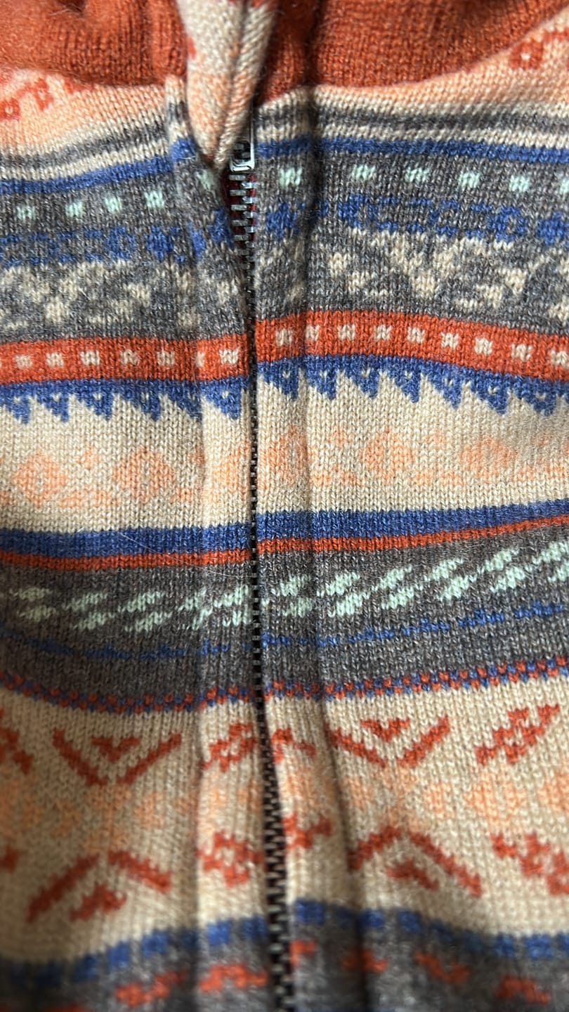 Customer photo review of Kaschmir Baby Kapuzenjacke 74/80