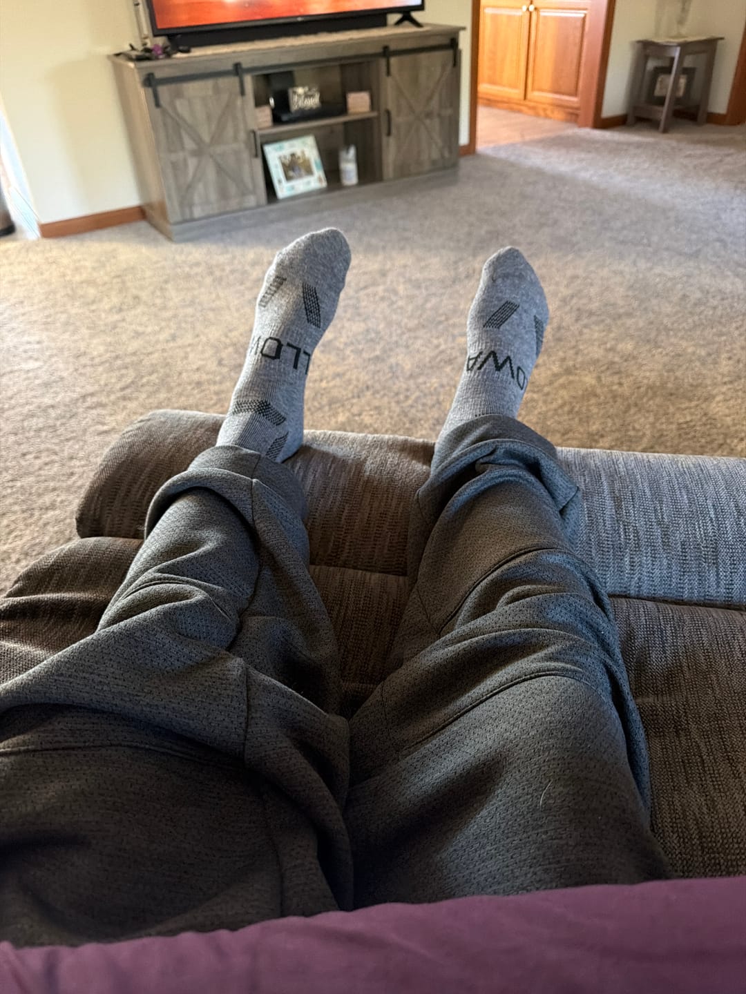 Customer photo review of Men's Alpaca Socks
