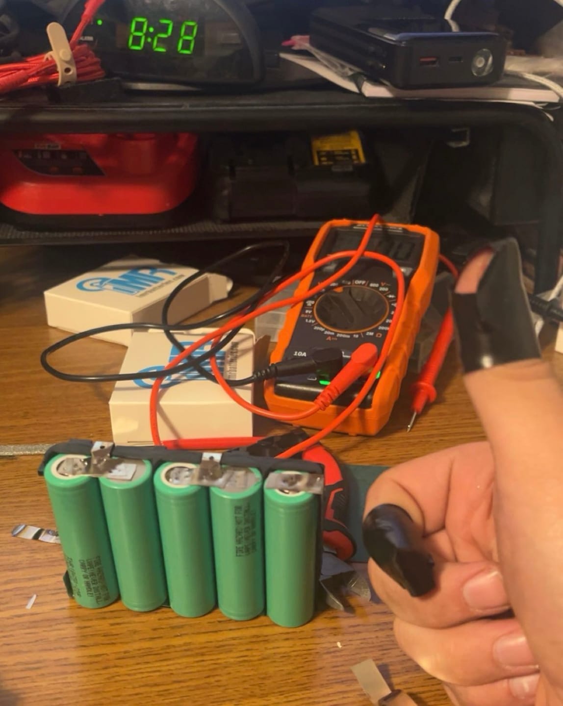 Customer photo review of Samsung 25R 18650 2500mAh 20A Battery