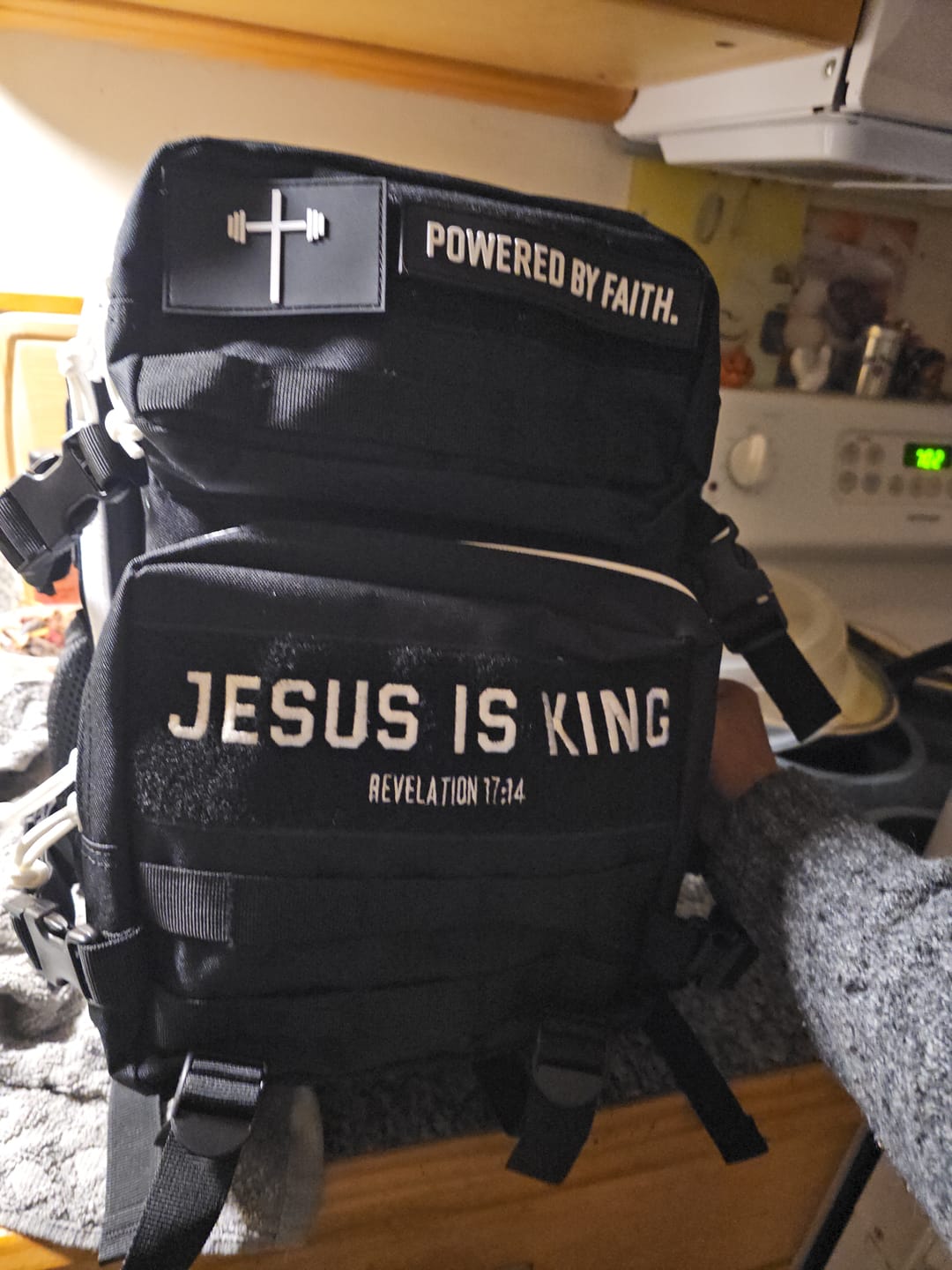 Customer photo review of 25L Tactical Backpack