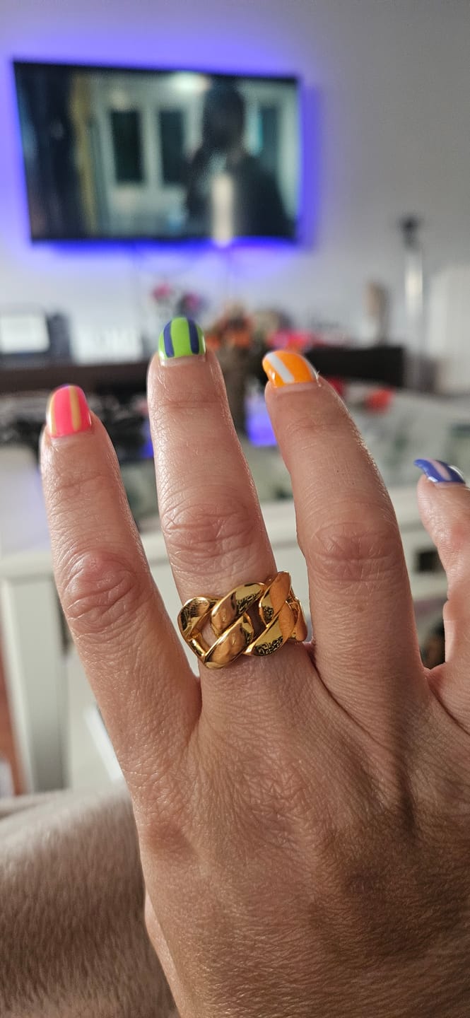 Customer photo review of Anillo Eslabón