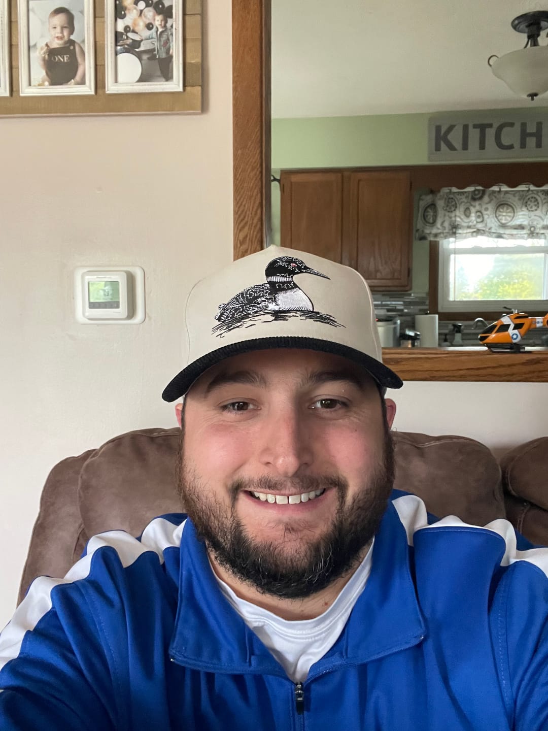 Customer photo review of Red Eye Corduroy Brim Hat