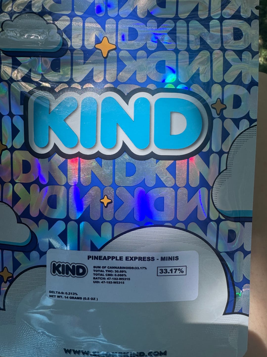 Customer photo review of Pineapple Express - Minis - 14 Grams - Sativa