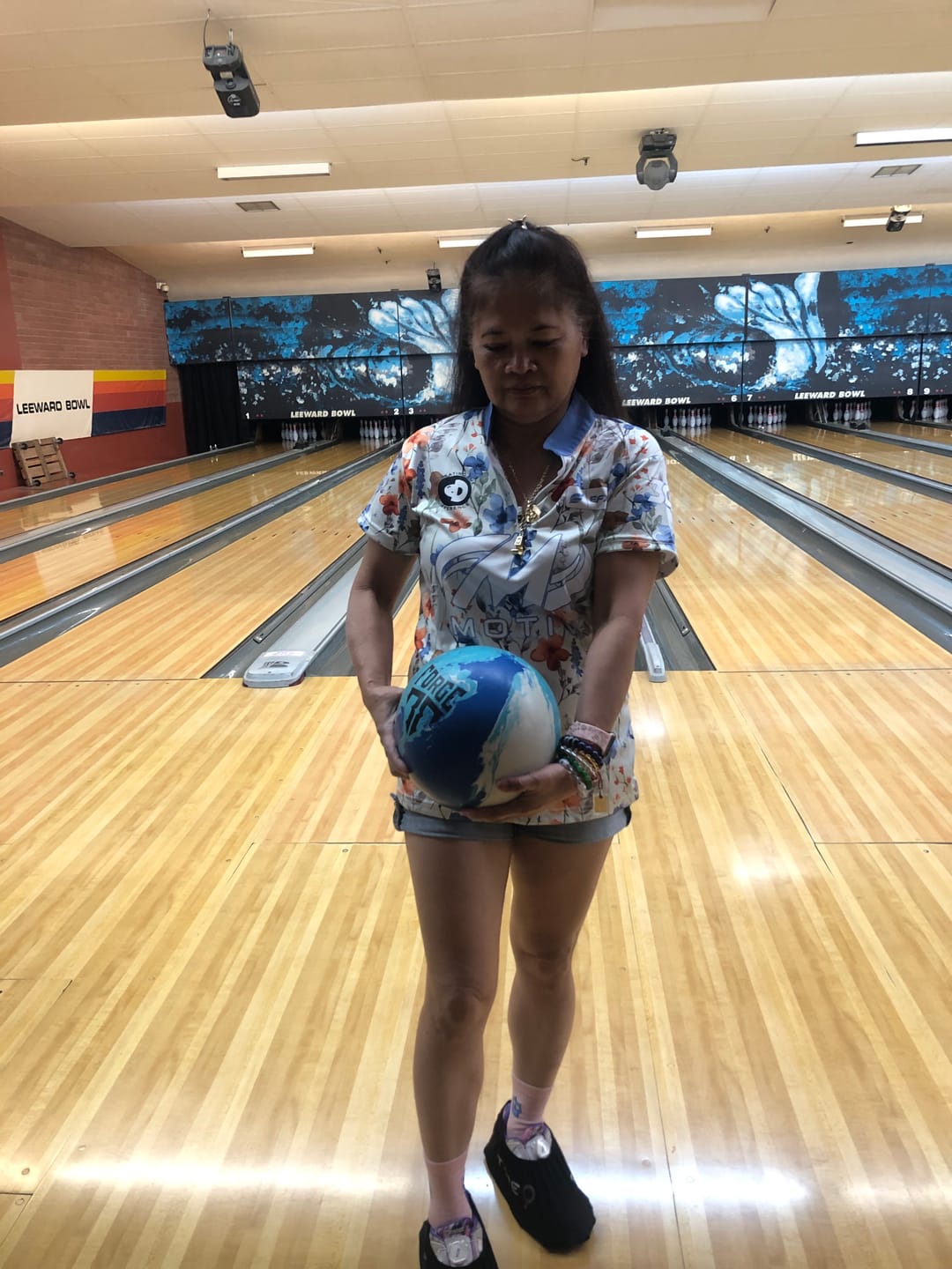 Customer photo review of Jillian Martin 2026 - Floral Pattern BT - Bowling Jersey