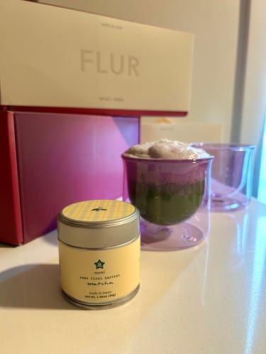 Customer photo review of FLUR Latte XL Glasses