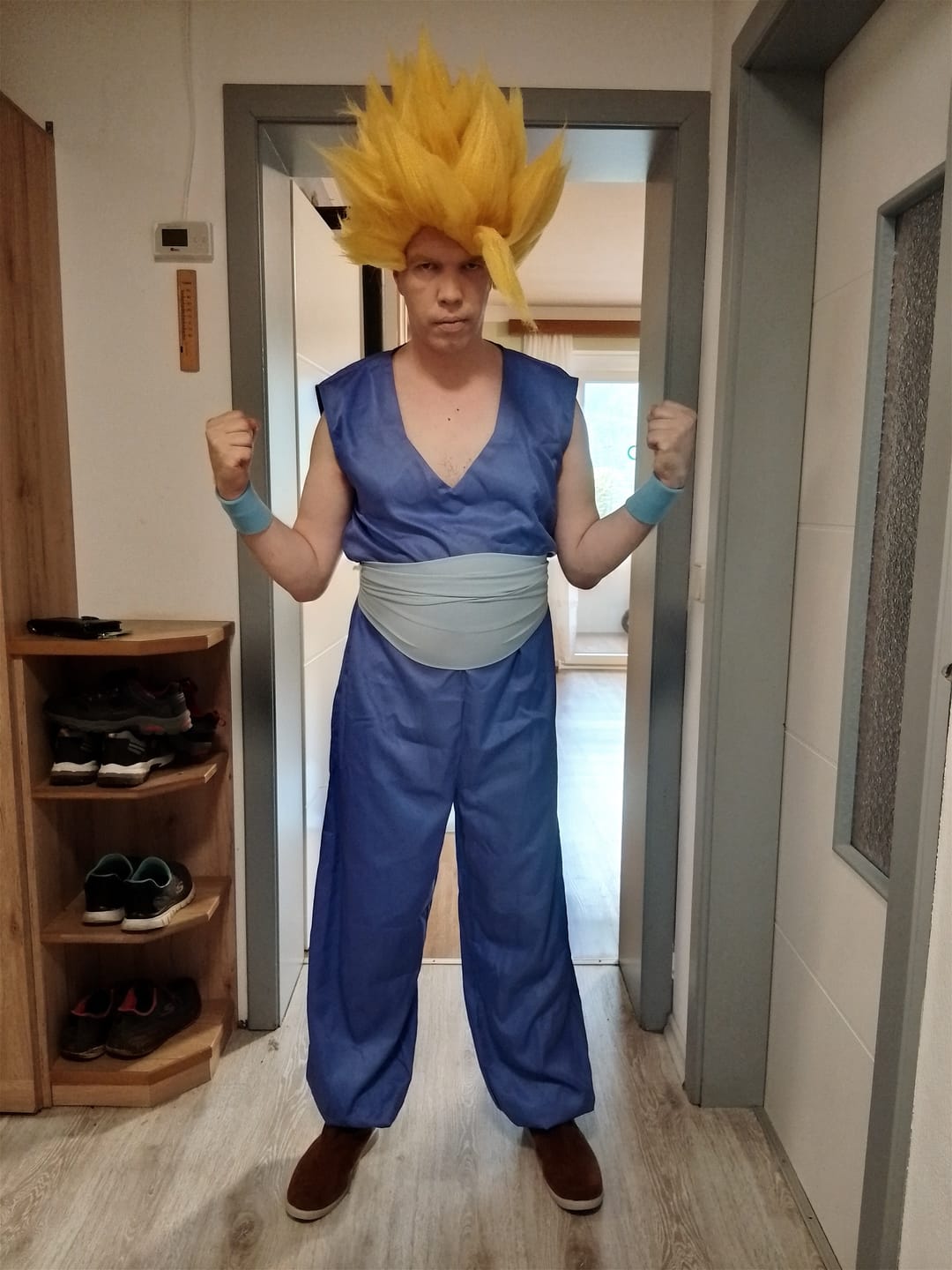 Customer photo review of Dragon Ball Super:Super Hero Son Gohan Cosplay Kostüm Halloween Karneval Outfits