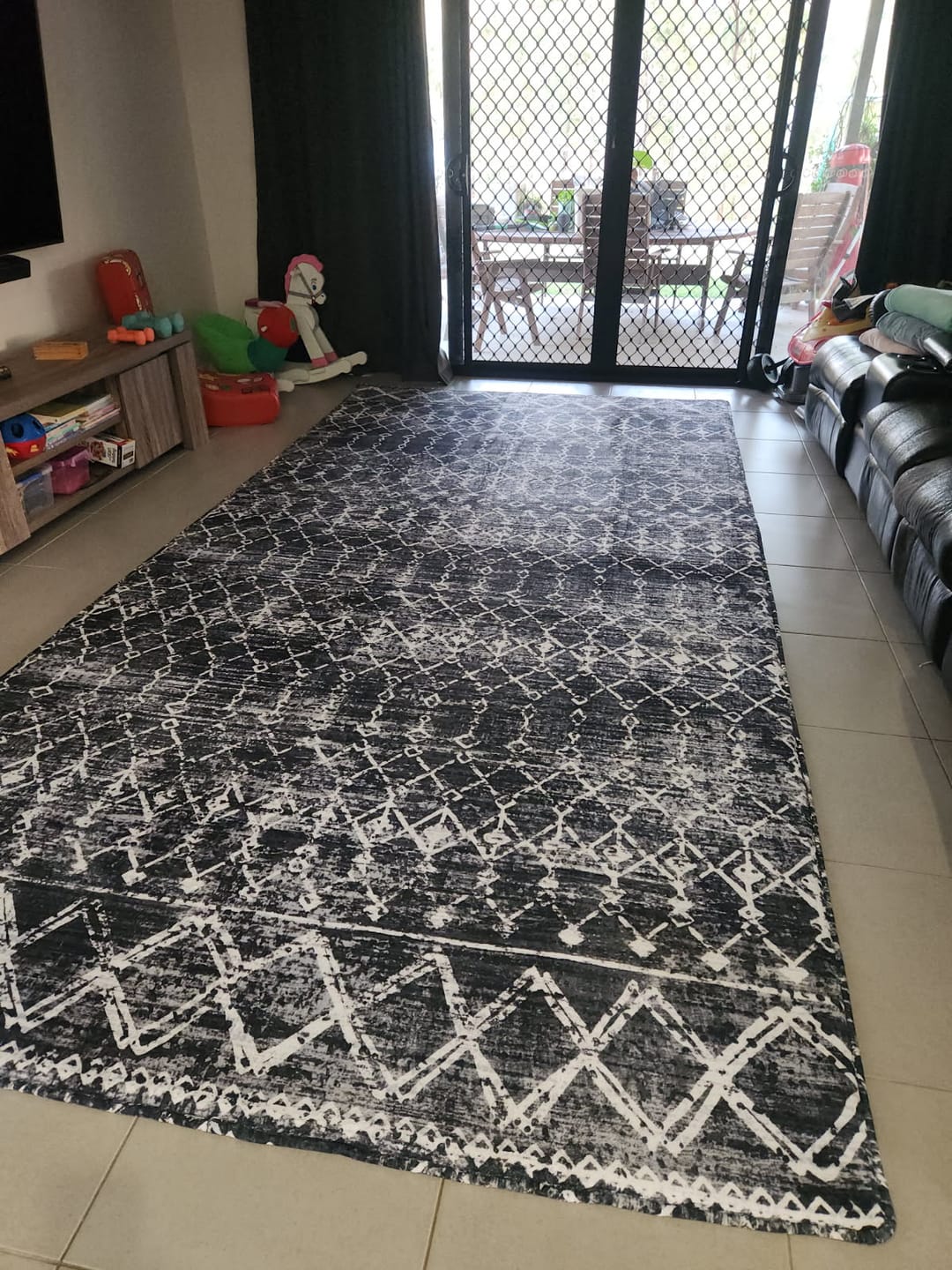 Customer photo review of Designer Relax Mat - 35mm Thick Foam Base