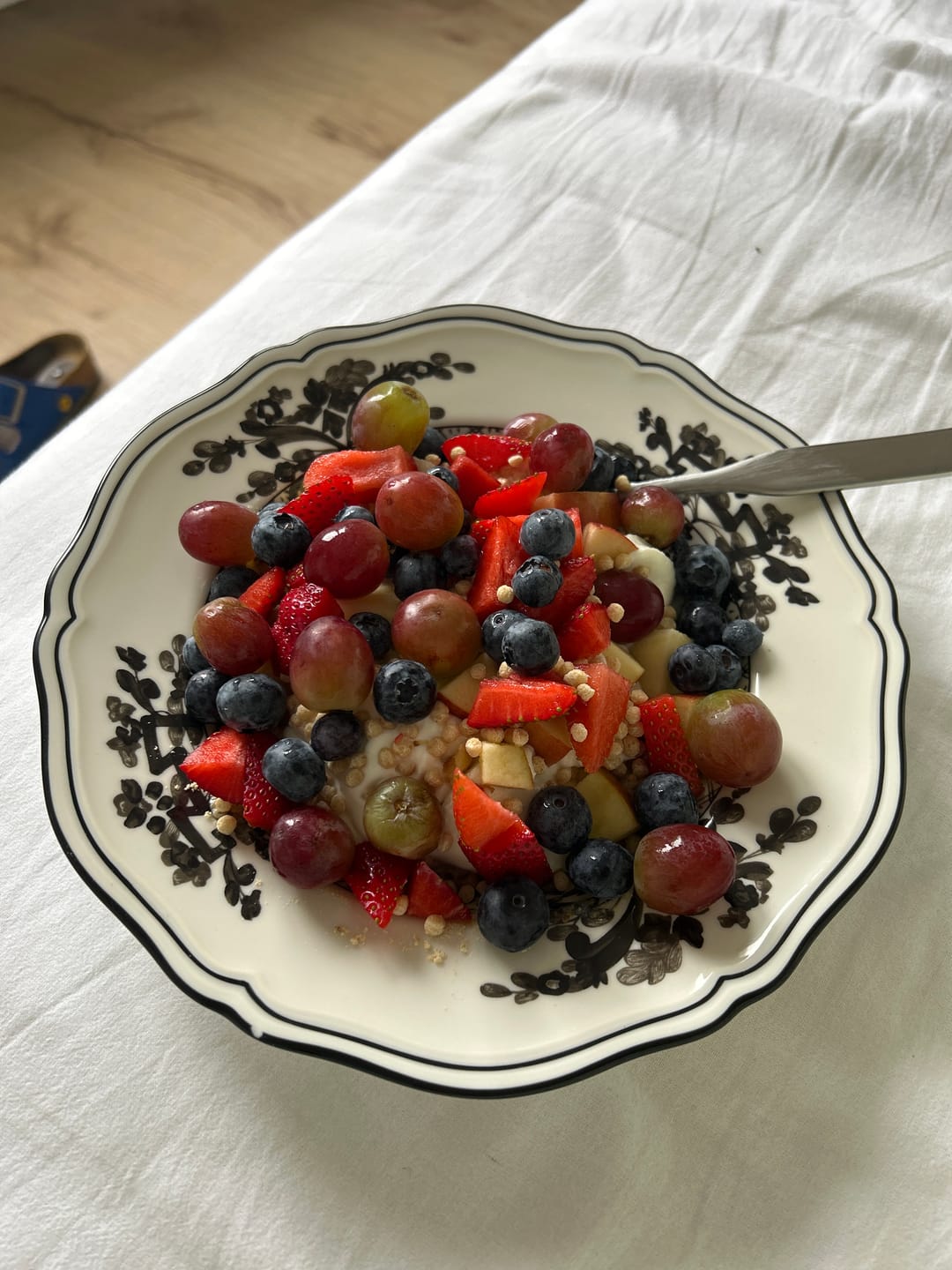 Customer photo review of Bio Mandel Protein Porridge