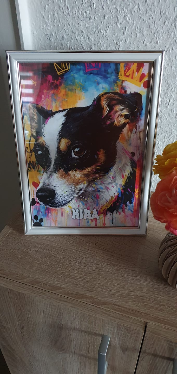 Customer photo review of Personalisiertes Poster - Graffiti
