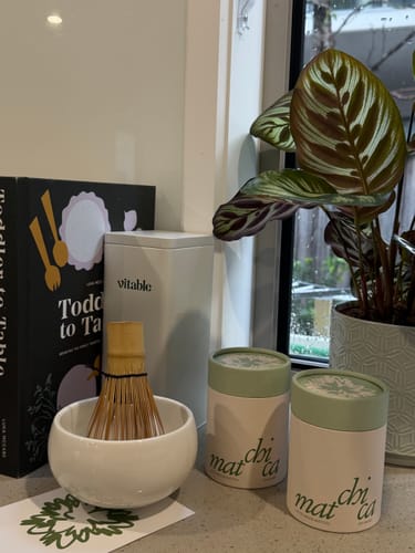 Customer photo review of Certified Organic Latte Grade Matcha 100g