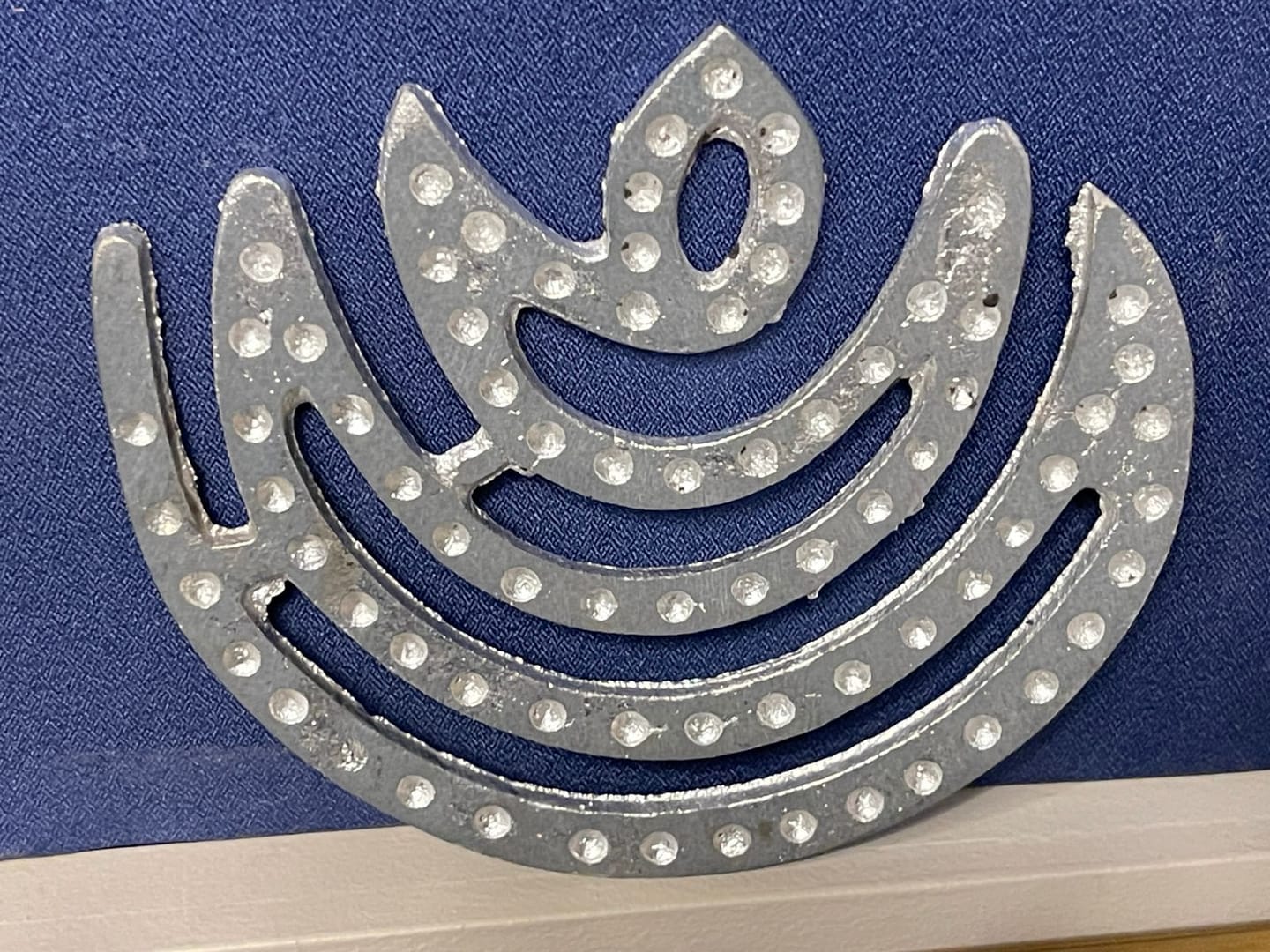 Customer photo review of Zinc Moon Helix – Vastu Remedy for North-East Direction Correction | Water Element Harmony | 4 & 6 Inch