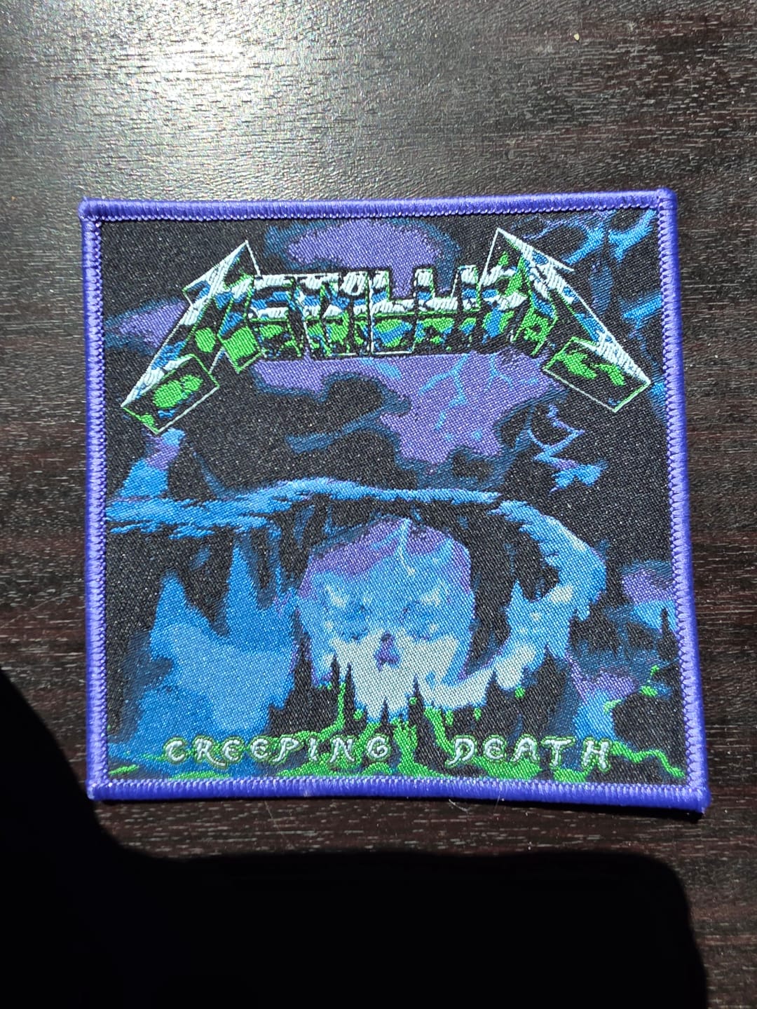 Customer photo review of Metallica - Creeping Death -  Square Patch