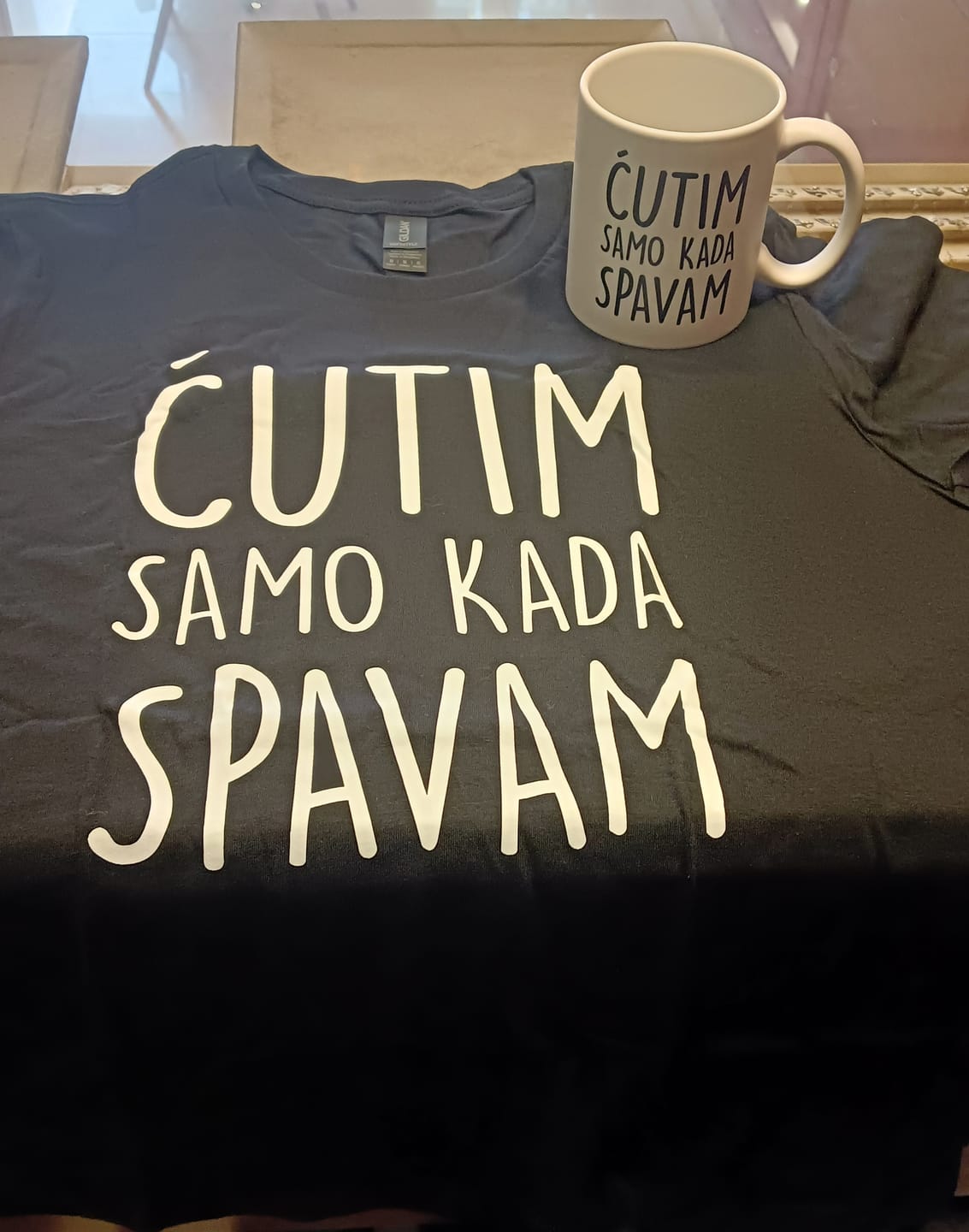 Customer photo review of Keramička šoljica sa istim natpisom