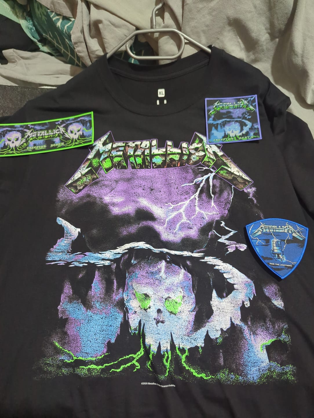 Customer photo review of Metallica - Creeping Death -  Square Patch