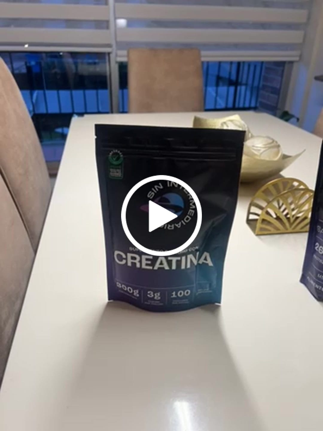 Customer video review of Creatina Monohidrato