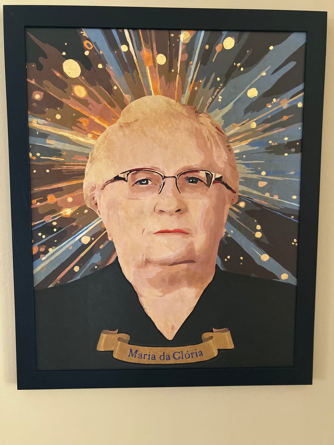 Customer photo review of Custom Paint by Numbers Kit for Personalized Artwork