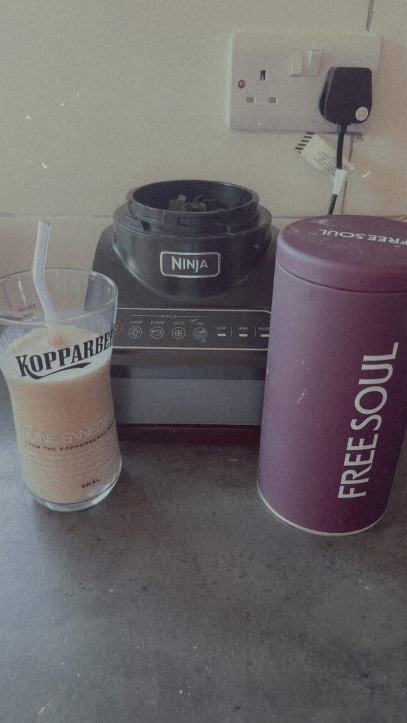 Customer photo review of Vegan Protein Blend