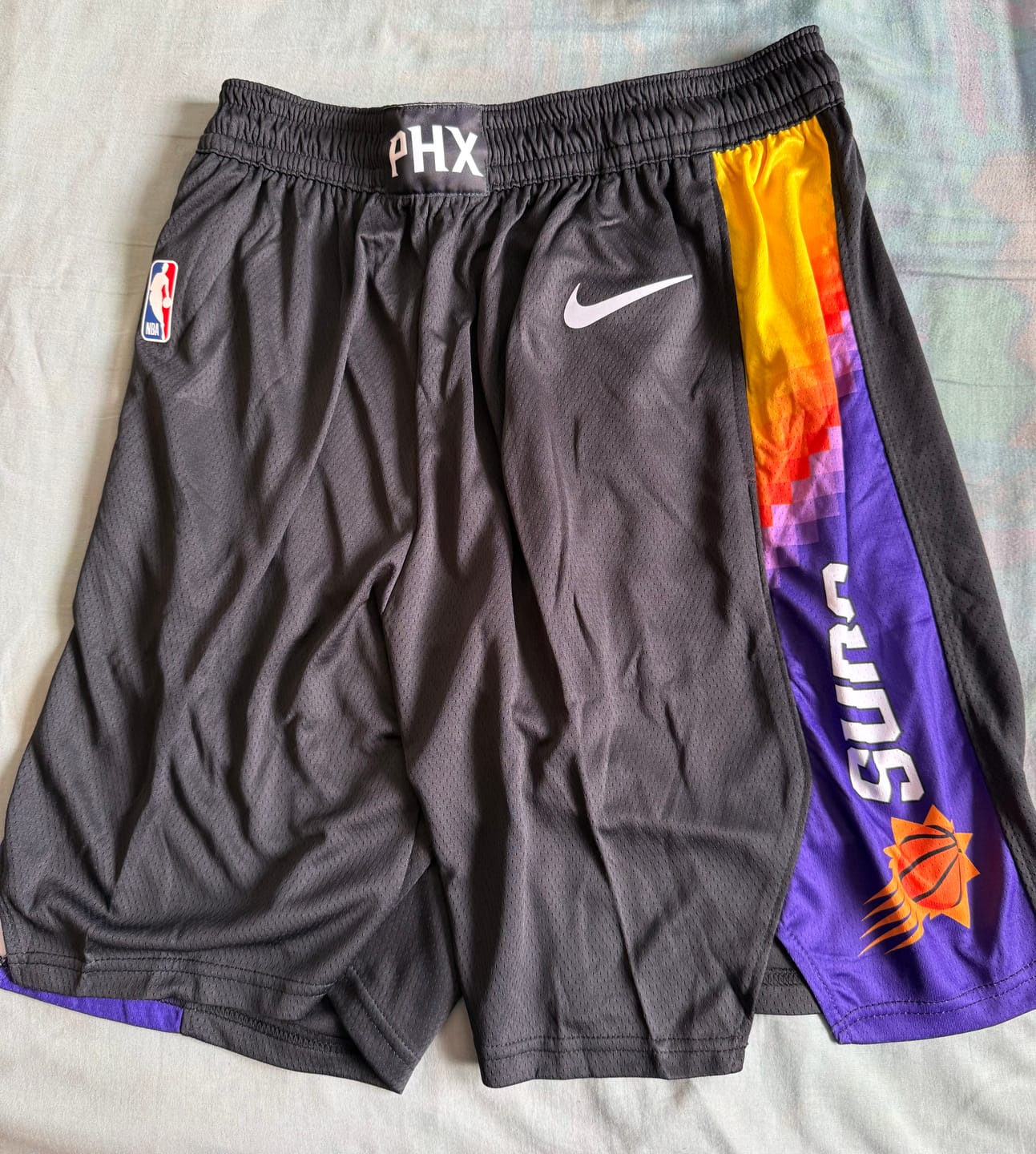 Customer photo review of מכנסי NBA פיניקס סאנס – CITY EDITION שחור 2025/26 | HOOPERS