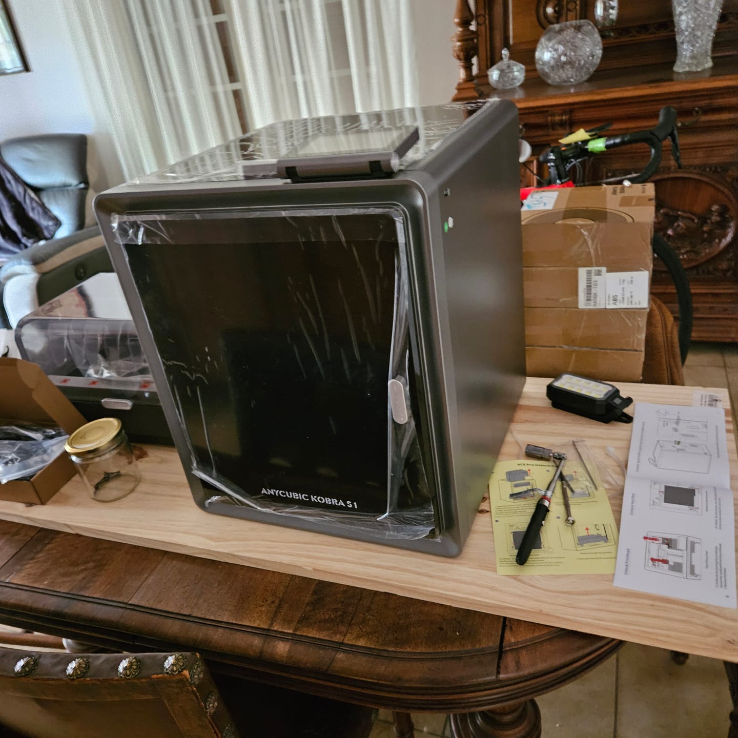 Customer photo review of Anycubic Kobra S1 Combo