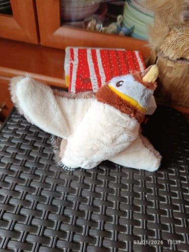 Customer photo review of Flapping Bird Cat Toy