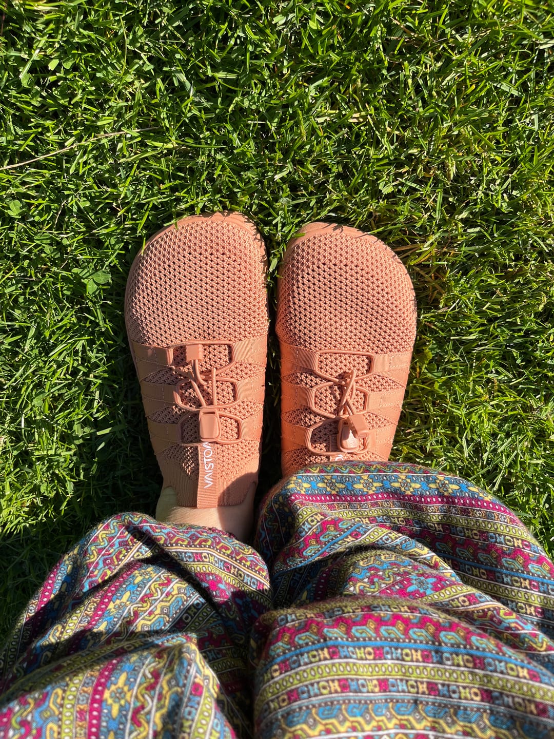 Customer photo review of Vaistoa Riemu | Knitted Barefoot Slip-ons