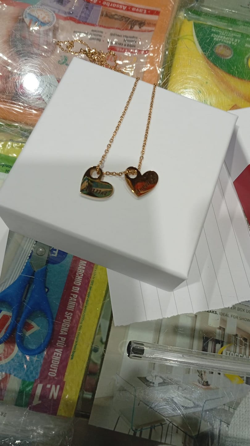 Customer photo review of Collana con bambini - I Miei Tesori