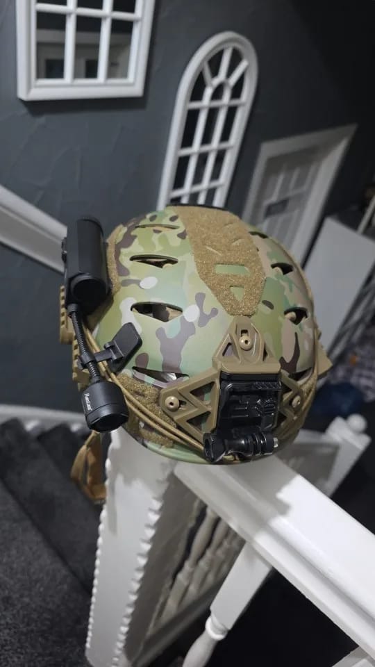 Customer photo review of WRAITH-X Tactical Helmet