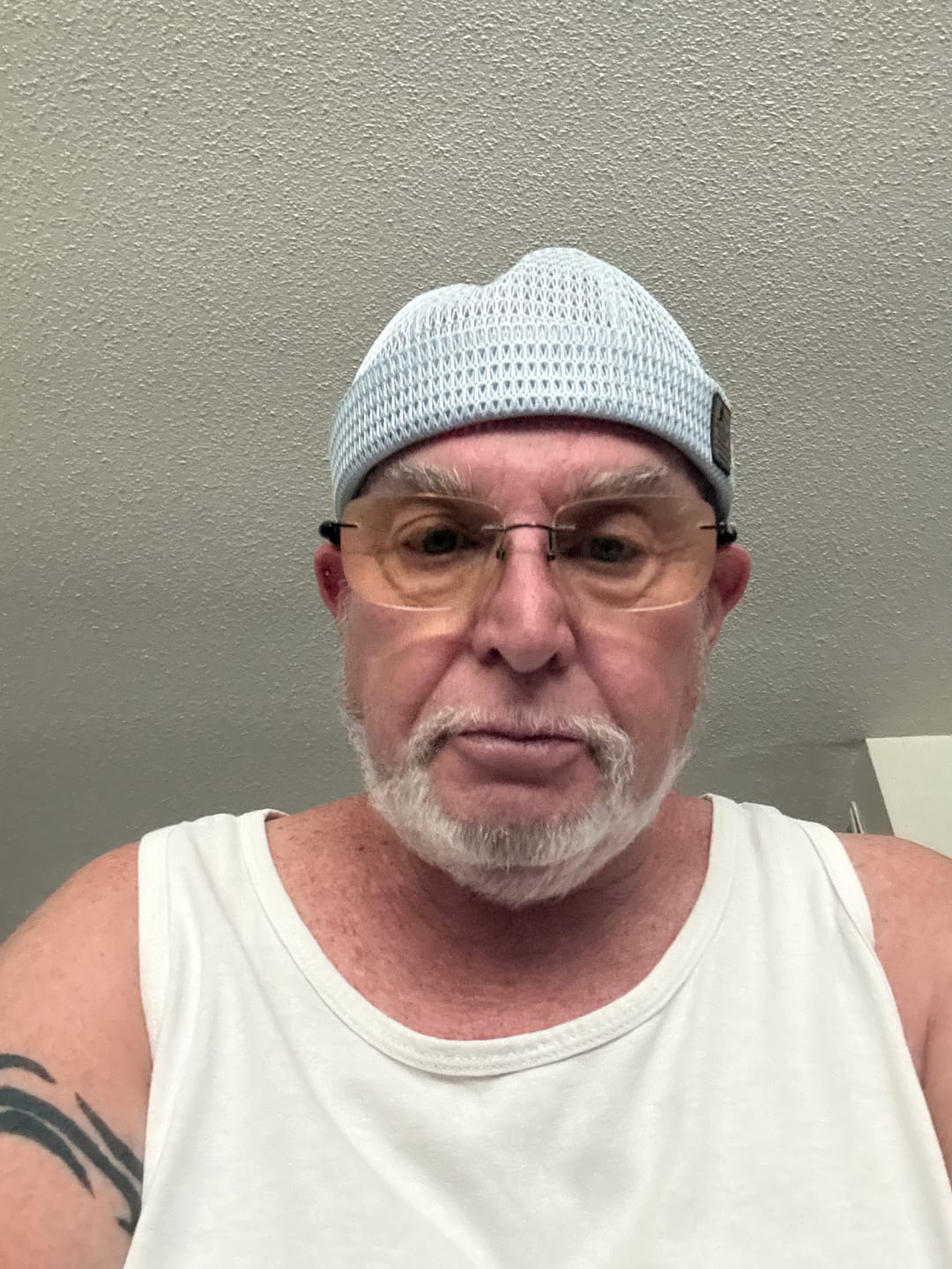 Customer photo review of Men’s Breathable Brimless Docker Hat – Lightweight Mesh Skull Cap for Summer Outdoor Wear