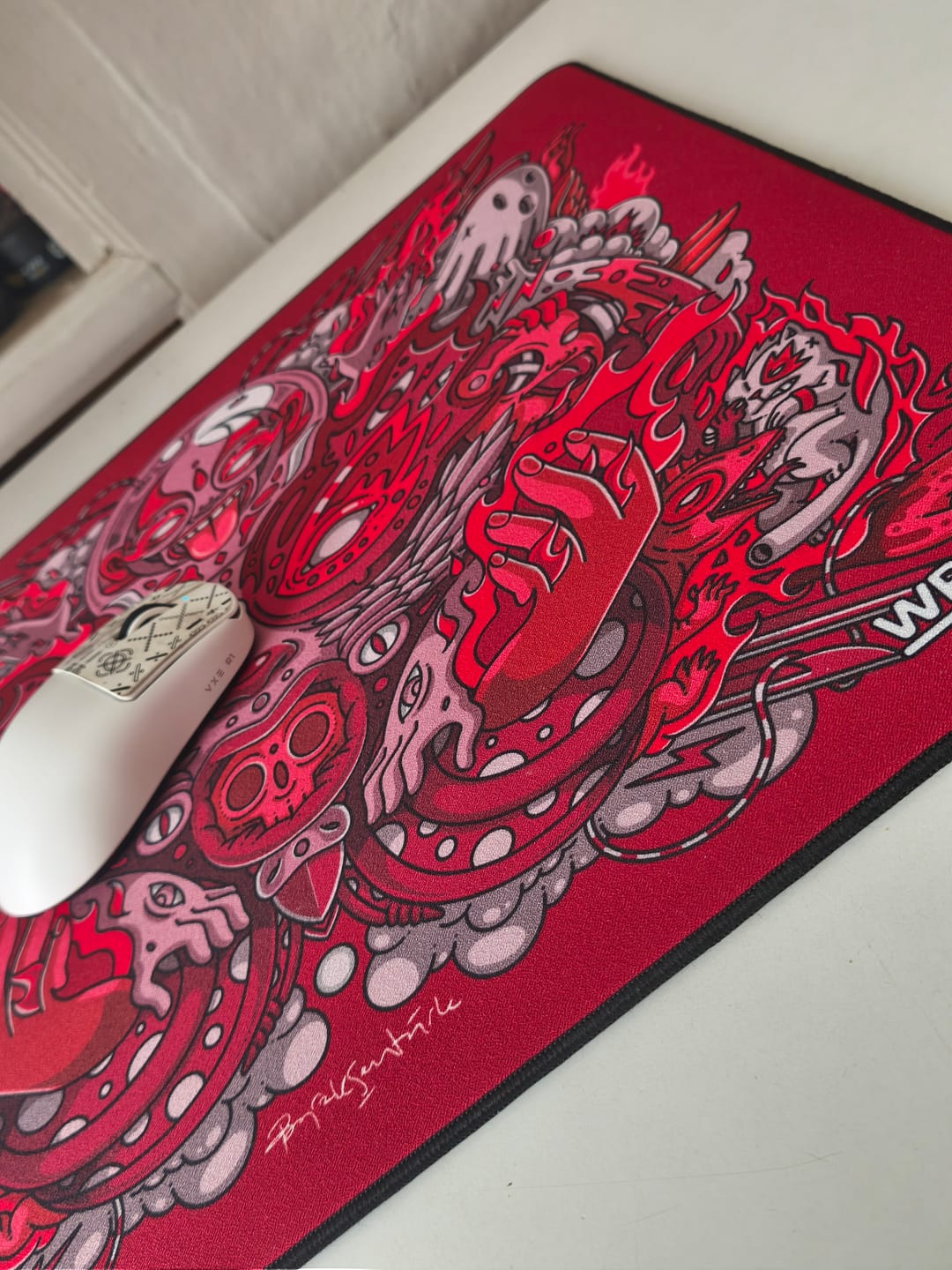Customer photo review of Wraith Spirit of Aim Mousepad
