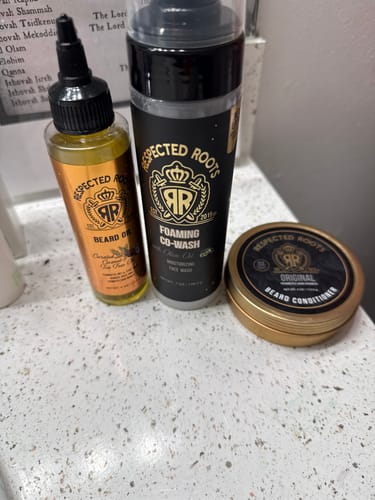 Customer photo review of Beard Care Kit