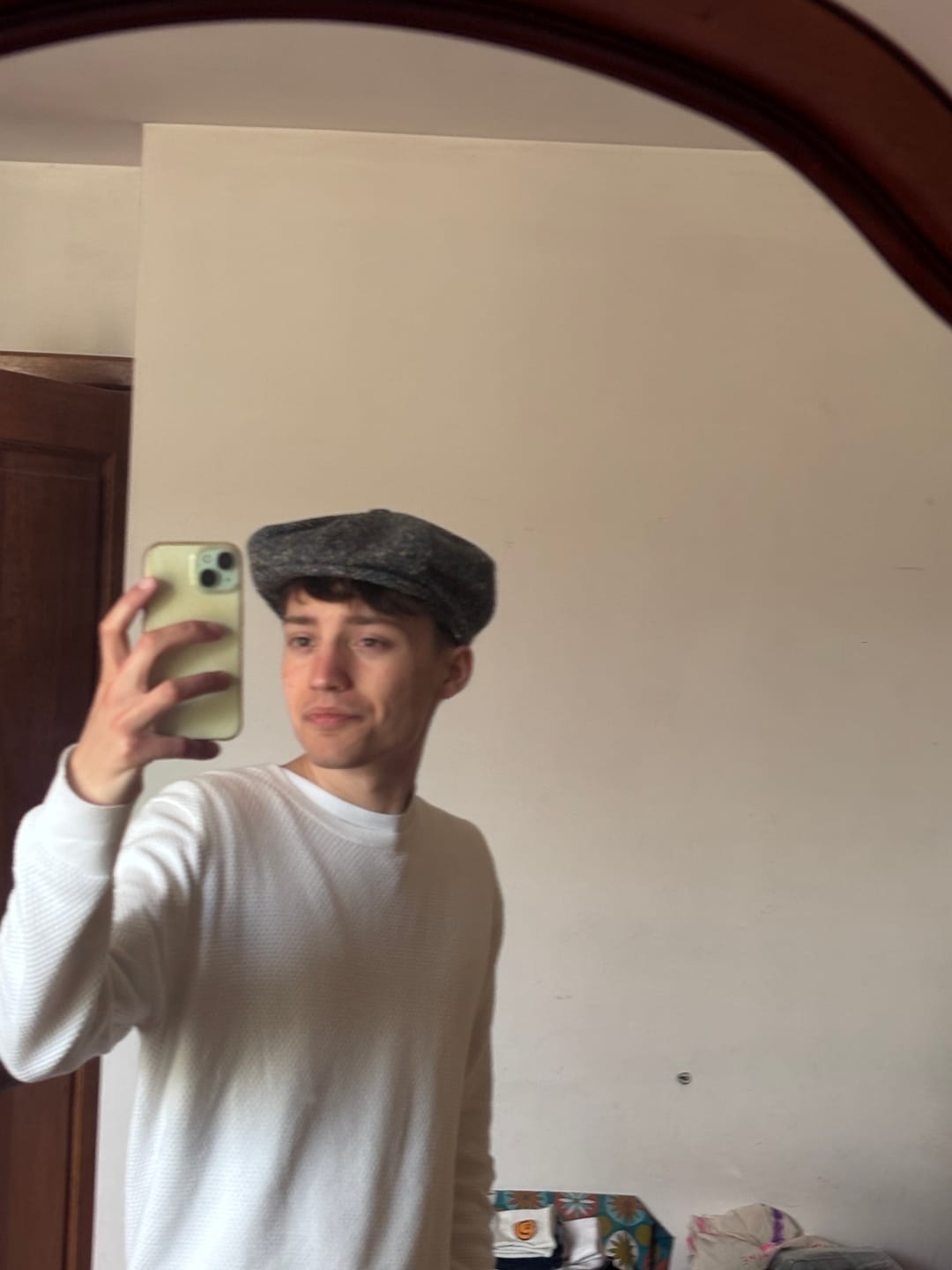 Customer photo review of Eight Piece Cap Tweed