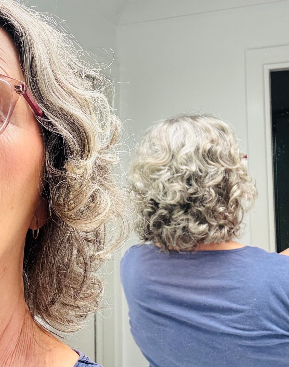 Customer photo review of Purple Toning Shampoo Bundle For Grey and Blonde Hair