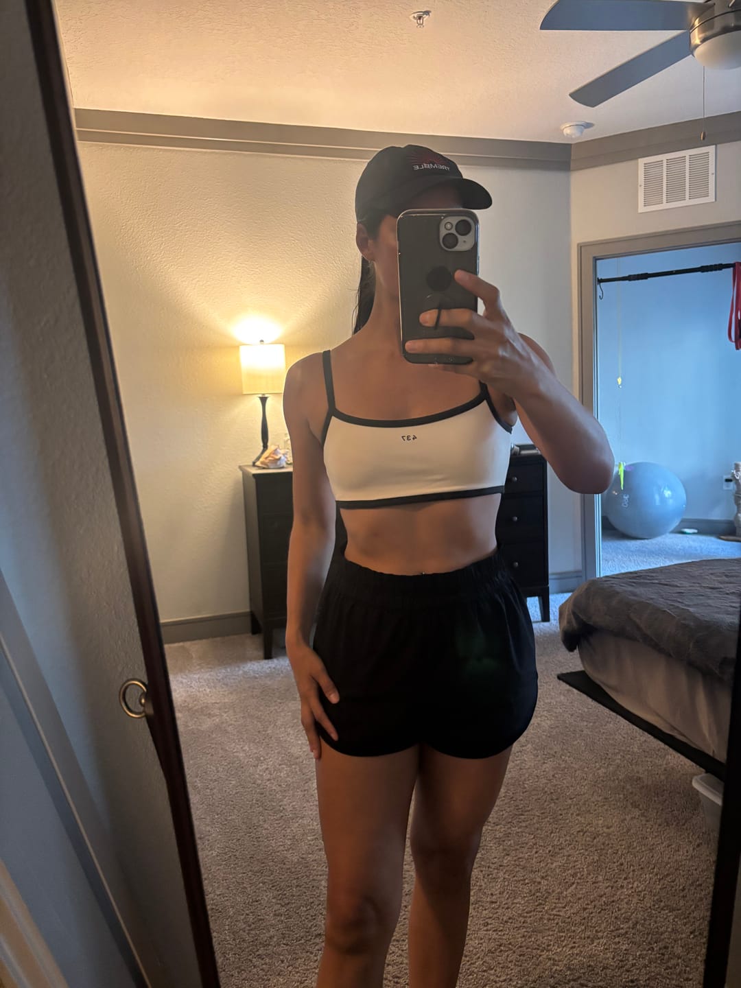Customer photo review of The Micro Bra / Black-Cream