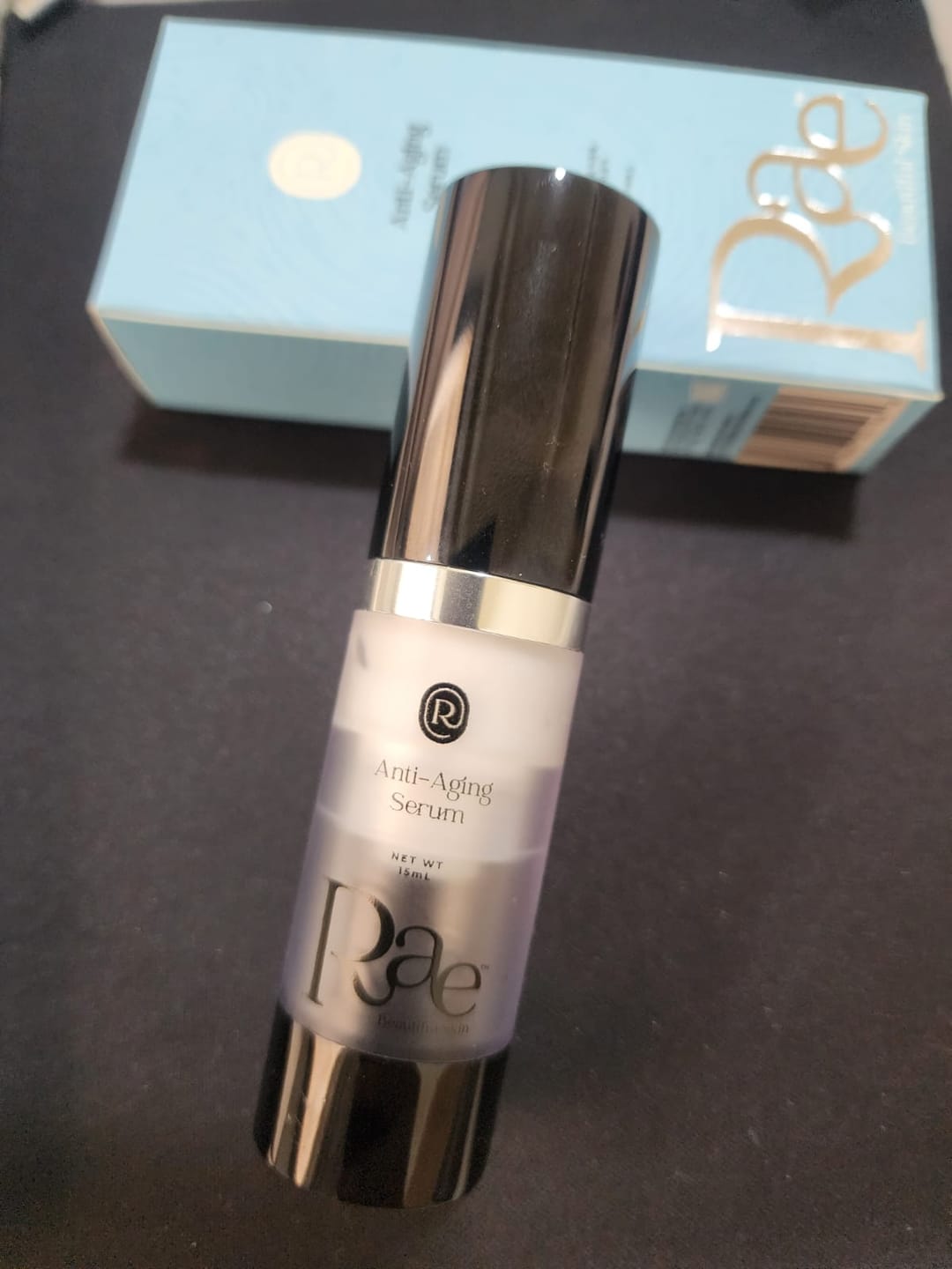 Customer photo review of Rae Anti-Aging Serum