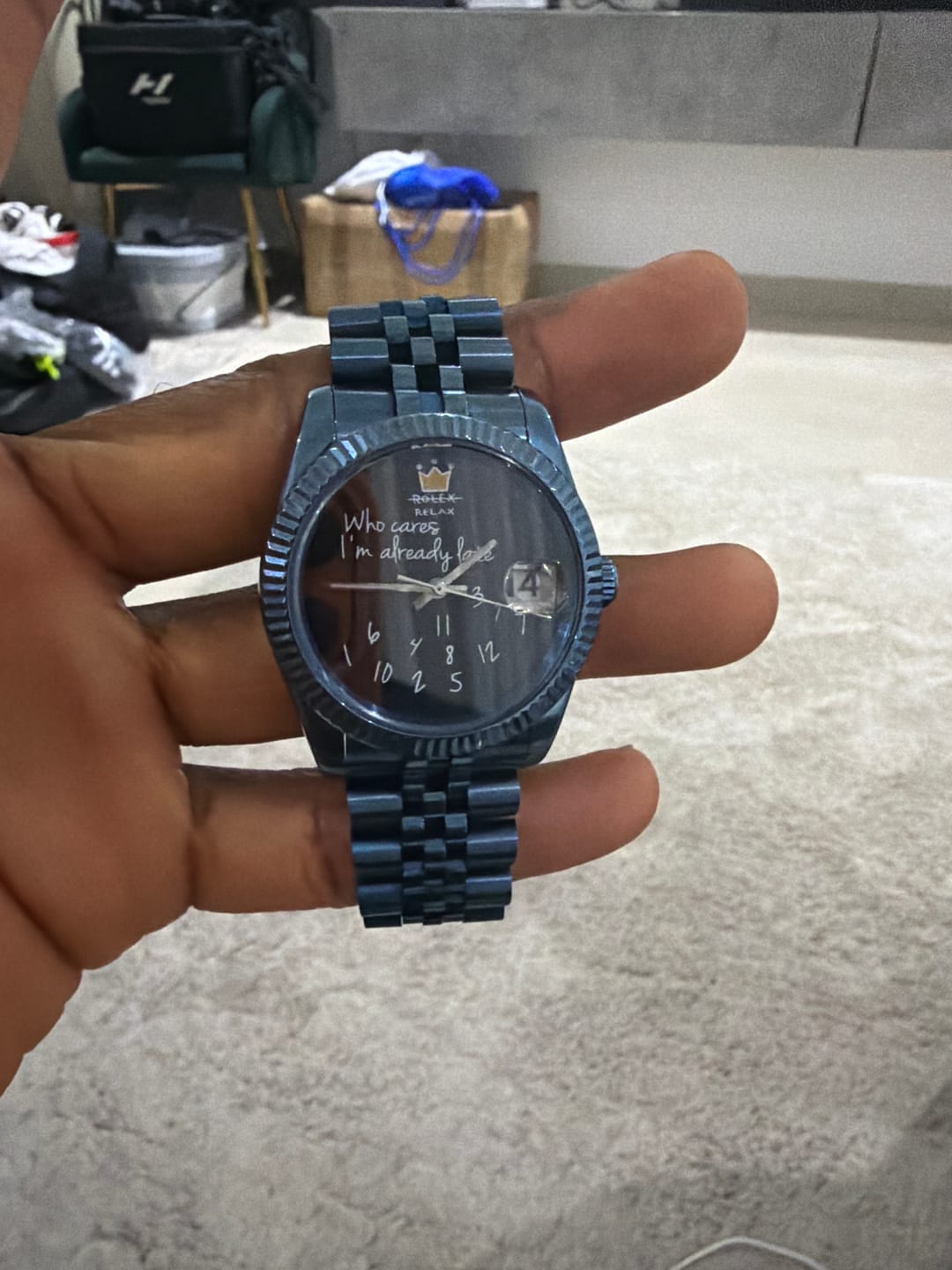Customer photo review of Product Customization